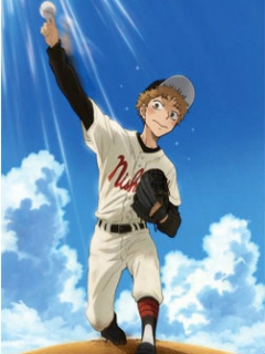 王牌投手振臂高挥